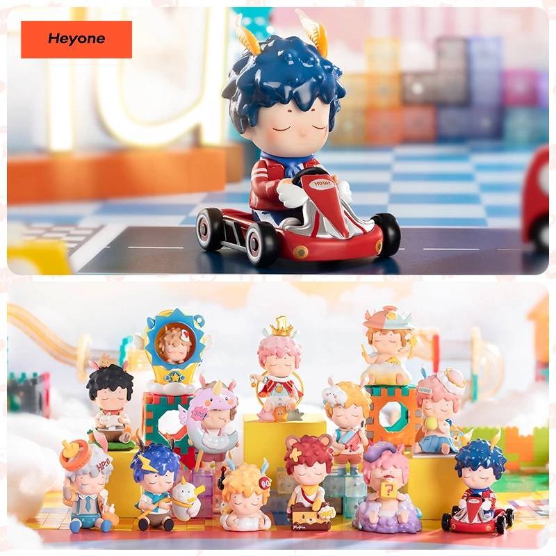 [Shopee Live / Video ลด 20-30%] โมเดล Huhu CLOUD GAME CITY Series สินค้าลิขสิทธิ์แท้ Heyone