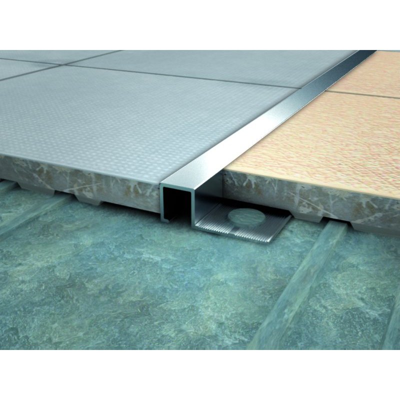 คิ้วอลูมิเนียมเหลี่ยม 12มม. ความยาว 2.0 เมตร ยี่ห้อ Alusite - รูปที่ 2