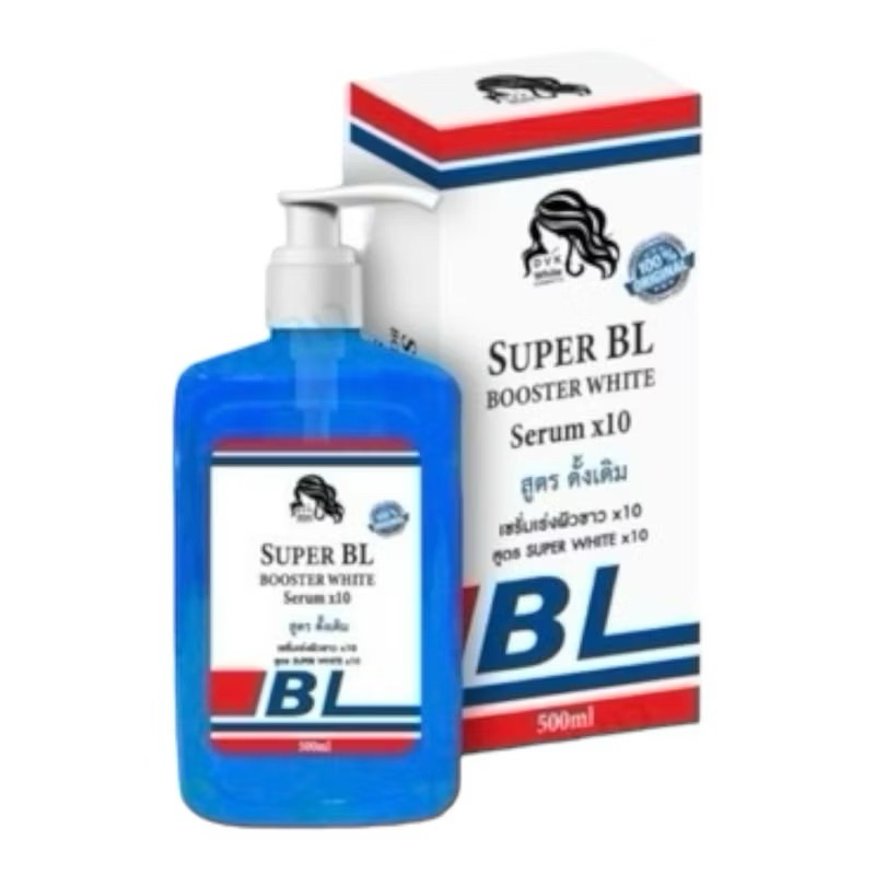 Super BL Booster White Serum 500 ml เซรั่มบำรุงผิวกายแอลบีสูตรดั้งเดิม