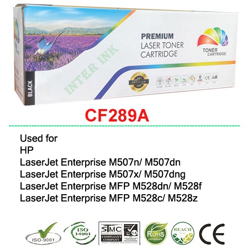 ตลับหมึก Laser Jet Enterprise MFP M528dn/ M528f/ M528c/ M528z (CF289A) 5K Compatible
