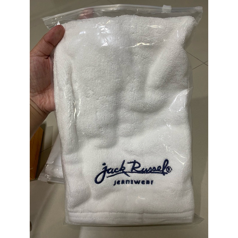 ผ้าขนหนู เช็ดหน้า เช็ดผม Jack Russel