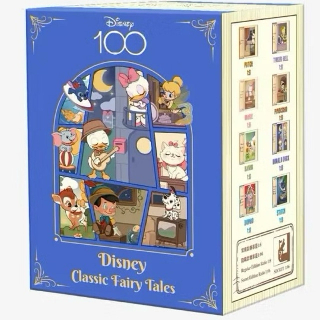 พร้อมส่ง Disney 100 classic fairy tales POPMART: bambi ของแท้✨🎁