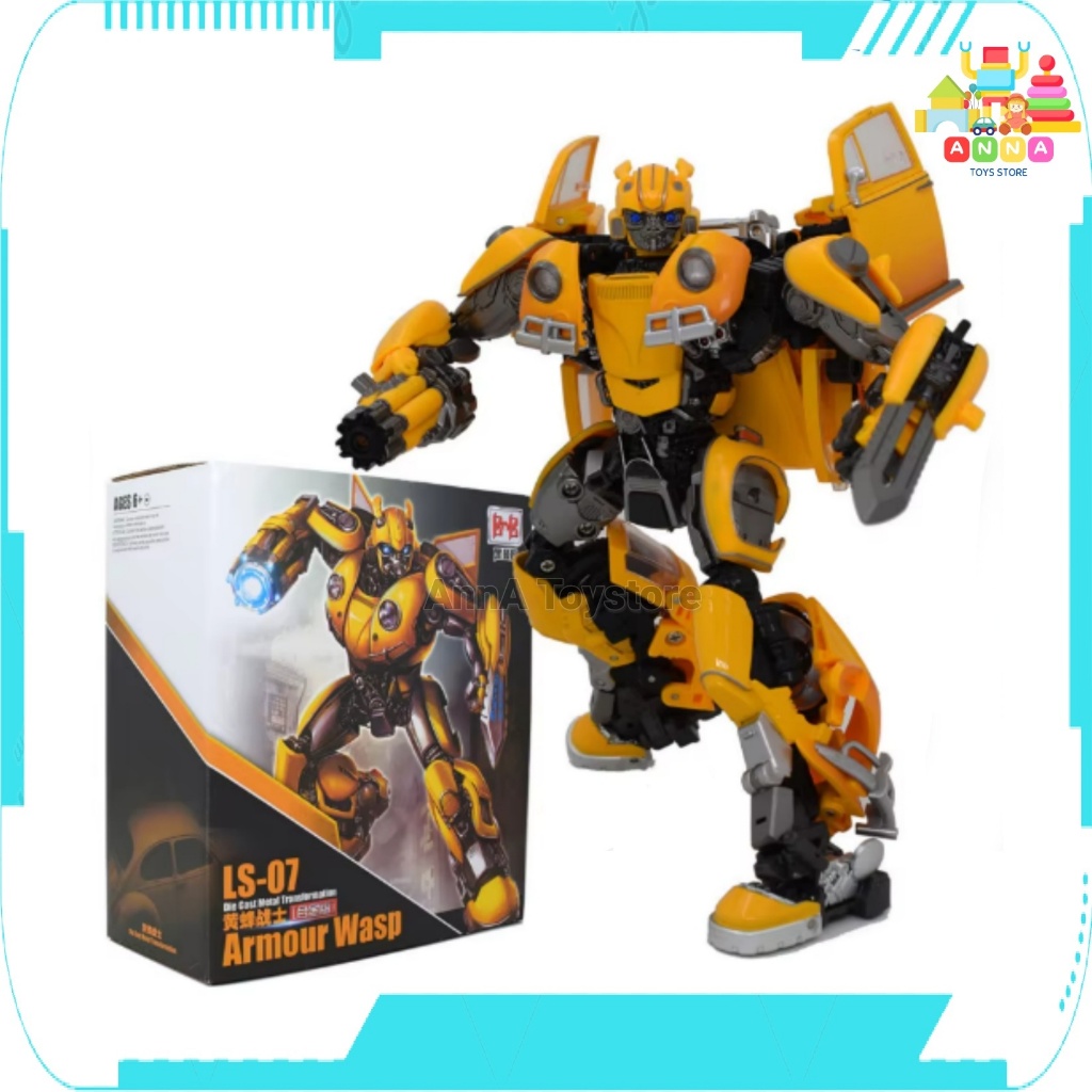 หุ่นยนต์ ทรานส์ฟอร์เมอร์ บับเบิ้ลบี Black Mamba BMB LS07 Transformers Bumblebee