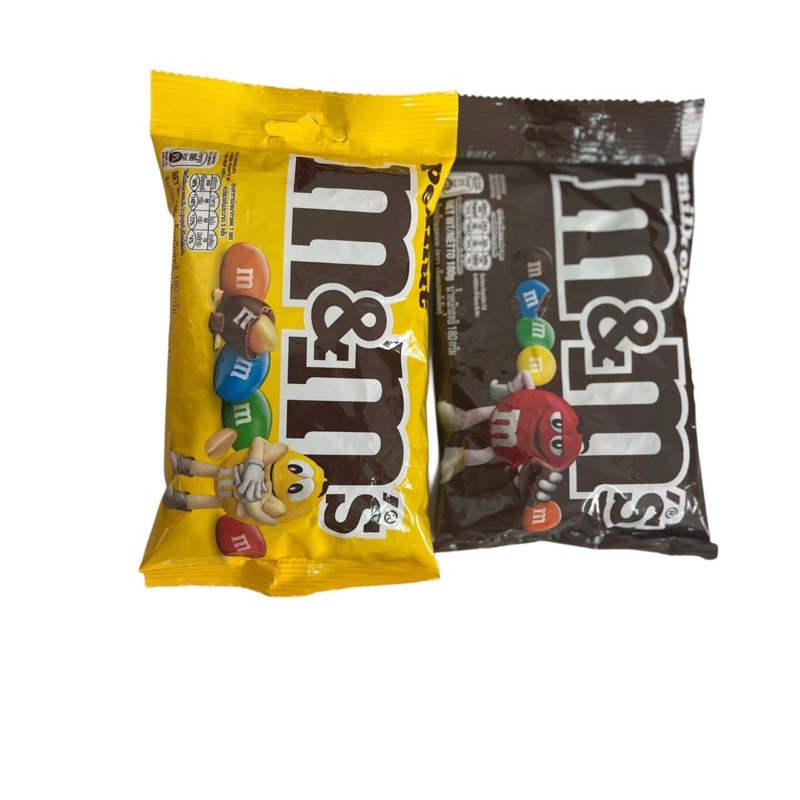 M&M's Peanut เอ็มแอนด์เอ็ม พีนัท ช็อกโกแลตนมสอดไส้ถั่วลิสง 180 กรัม