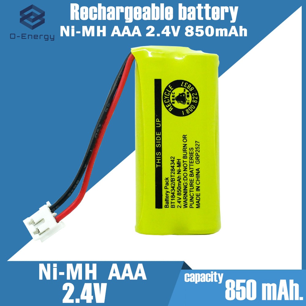 ถ่านชาร์จ Ni-MH AAA 2.4V 850mAh – โปรปัง