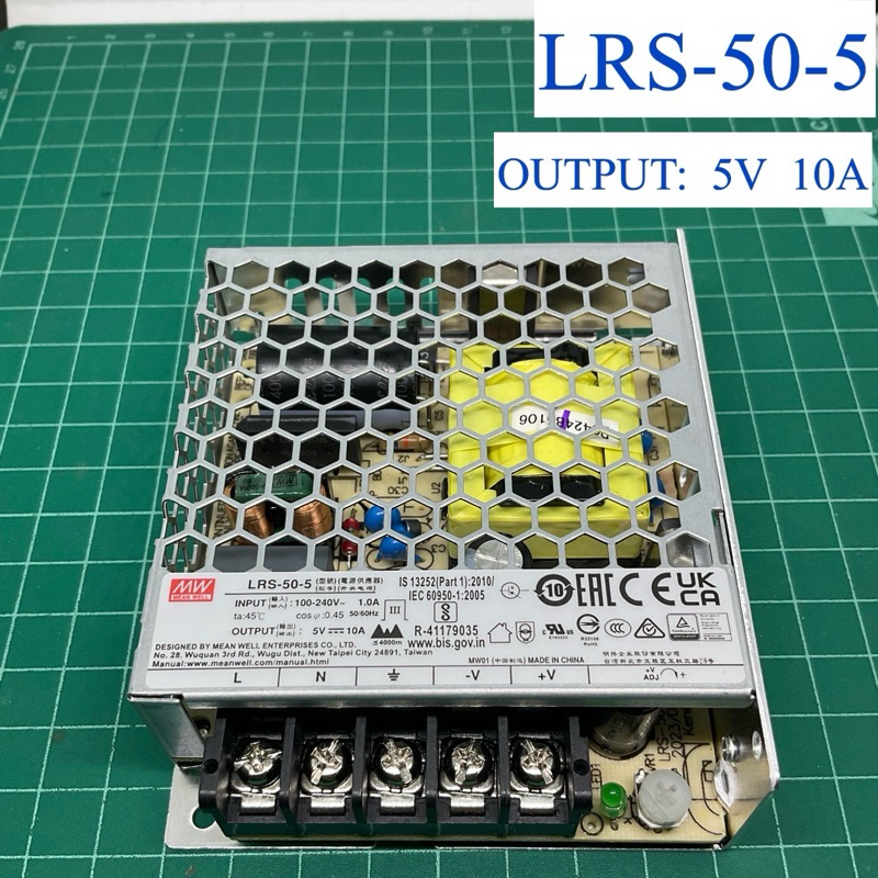 สวิตซ์ชิ่ง  LRS-50-5   5V 10A  50W  LRS-50-24  24V 2.2A