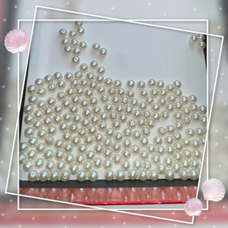 ลูกปัดไข่มุกเกรดA++ลูกปัดไข่มุก ลูกปัดมุก200เม็ด ลูกปัดมุกสี…