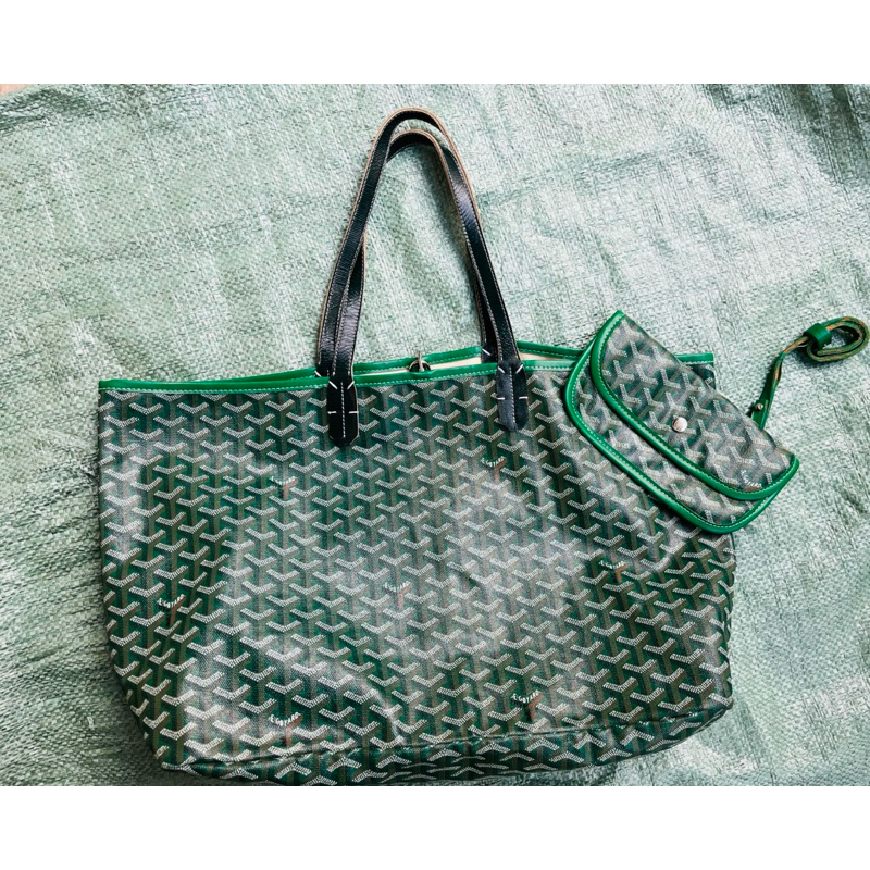 กระเป๋าแบรนด์เนมมือสอง goyard st.louis tote PM หายาก อ่านรายละเอียดก่อนกดสั่ง