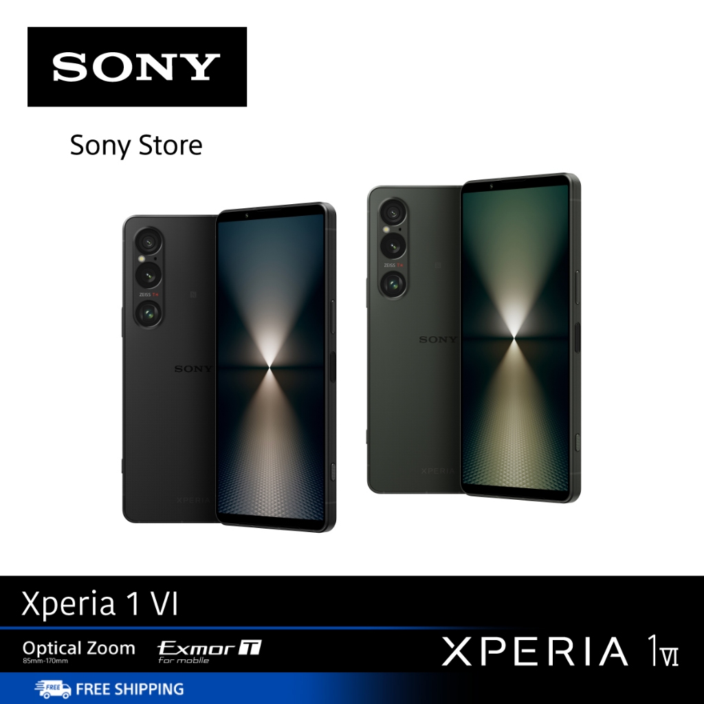Sony XQ-EC72 (1M6) Xperia 1 VI | เลนส์ระยะไกลใหม่ | อายุการใช้งานแบตเตอรี่ 2 วัน | จอแสดงผลที่สว่างย