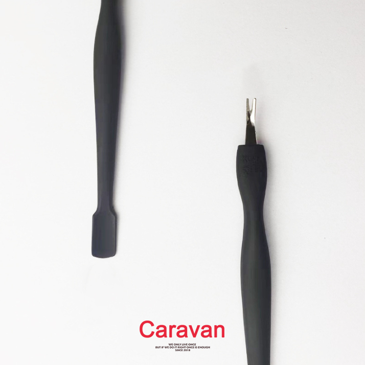 Caravan Crew دافع جلد الأظافر ستانلس — صورة 3