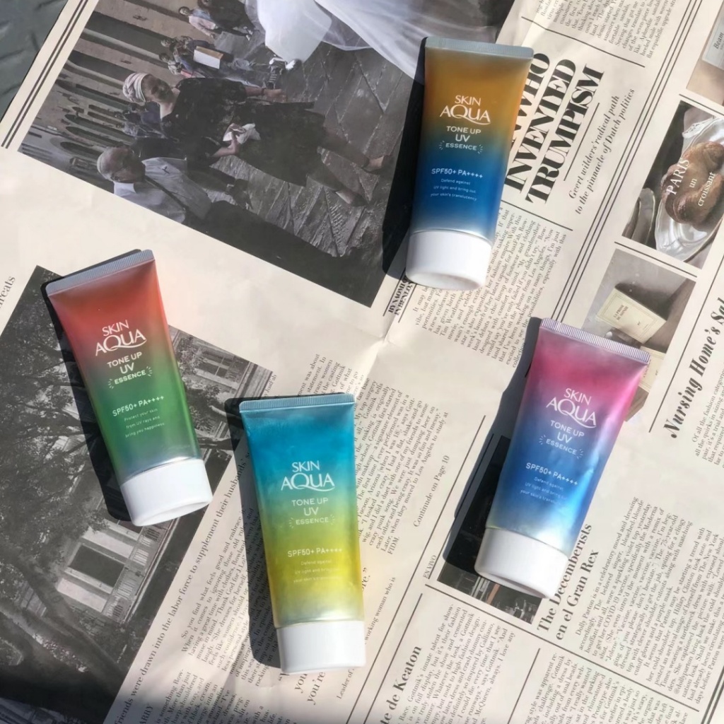 โรโต้ Rohto Skin Aqua Tone Up UV  [พร้อมส่ง ❗️] ครีม กันแดด spf50+ pa++++ นำเข้าจากญี่ปุ่น