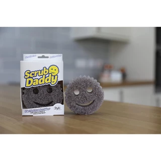 Scrub Daddy Grey Style Collection FlexTexture Scrubber สครับแด๊ดดี้ ใยขัด ขจัดคราบ สีเทา 1 piece