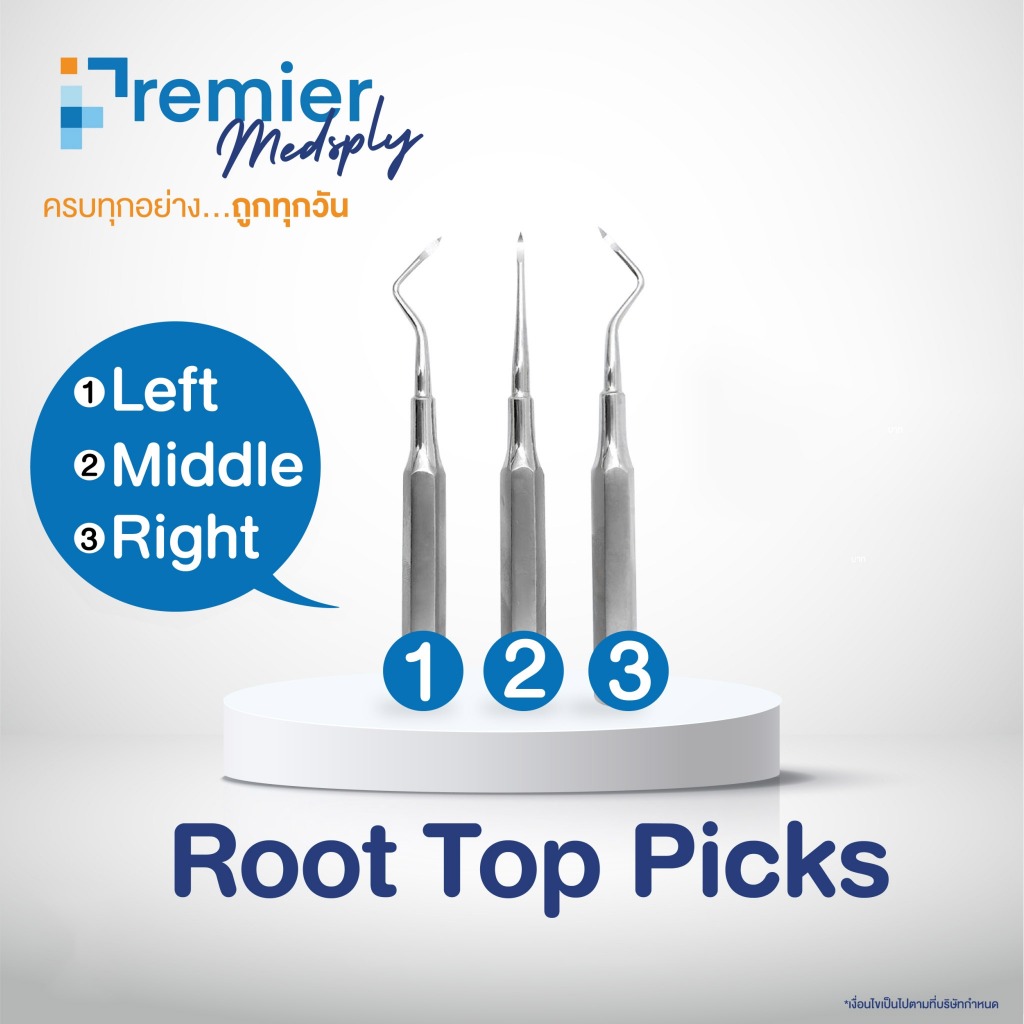 Dental Root Top Pick Sharp End