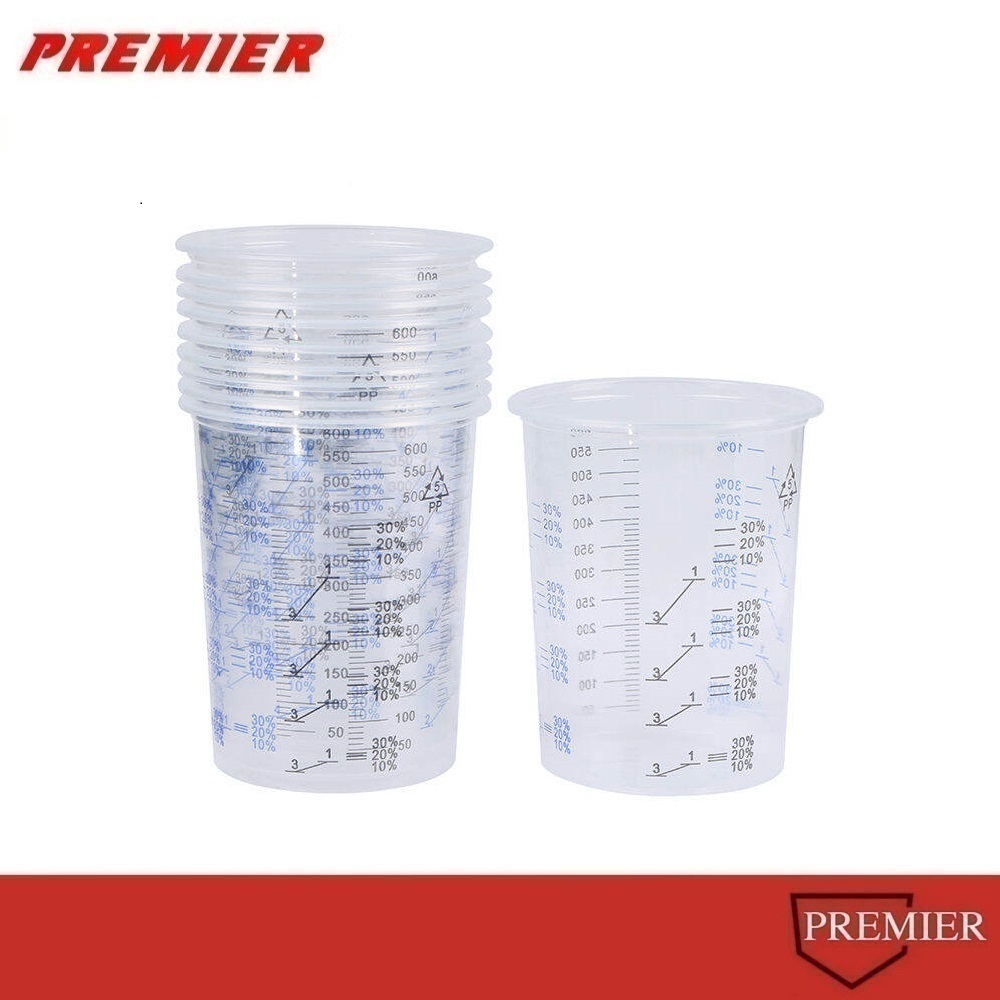 ถ้วยพลาสติกนิ่ม (10ใบ) สำหรับใช้ผสมสี600มม TB2 600cc Soft Paint Mixing Cup