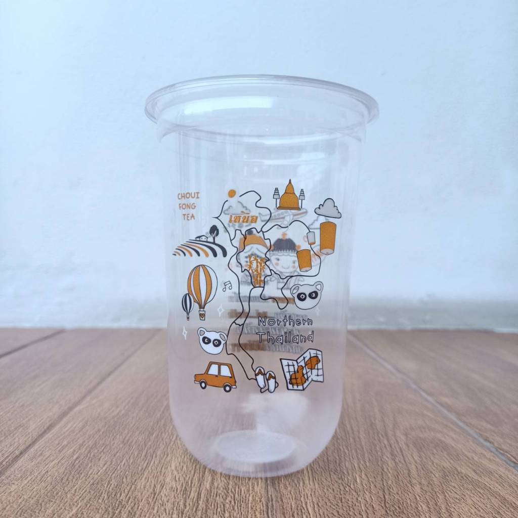แก้ว22oz. - ลาย 4 ภาค [50ใบ]