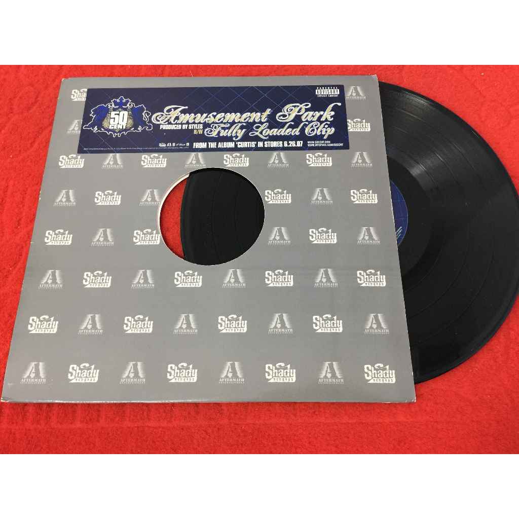 50 Cent - Amusement Park ขนาด 12 นิ้ว LP B9