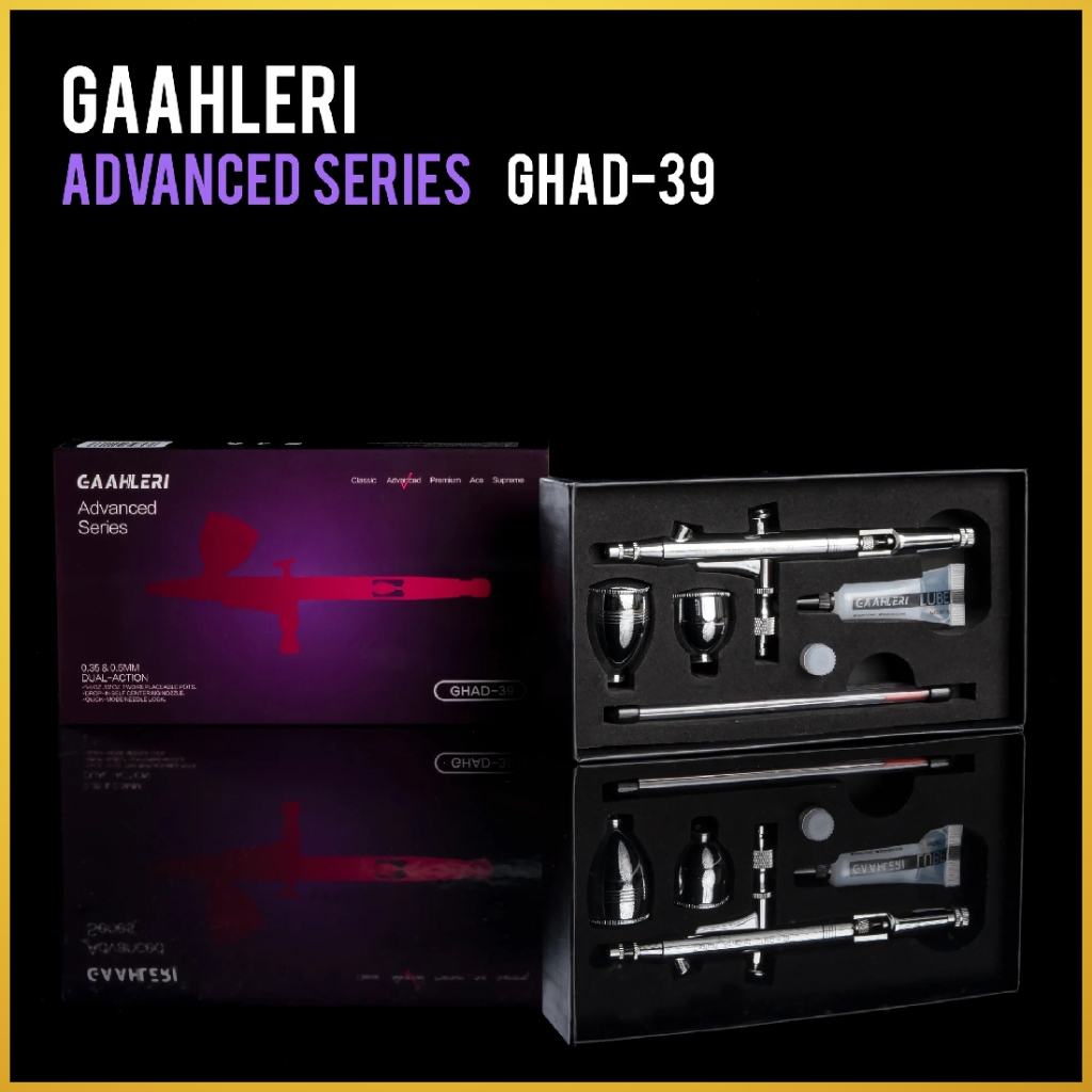 GAAHLERI GHAD-39 ADVANCED SERIES AIRBRUSH หัว 0.35+0.5 แอร์บรัช