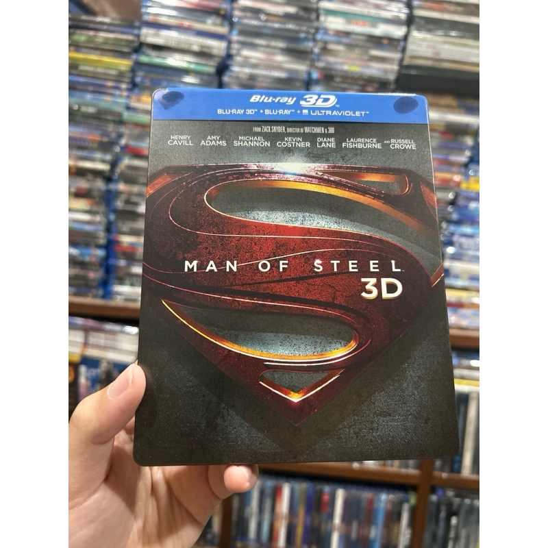 Man Of Steel 2d/3d : มีเสียงไทย / มีบรรยายไทย Blu-ray แท้
