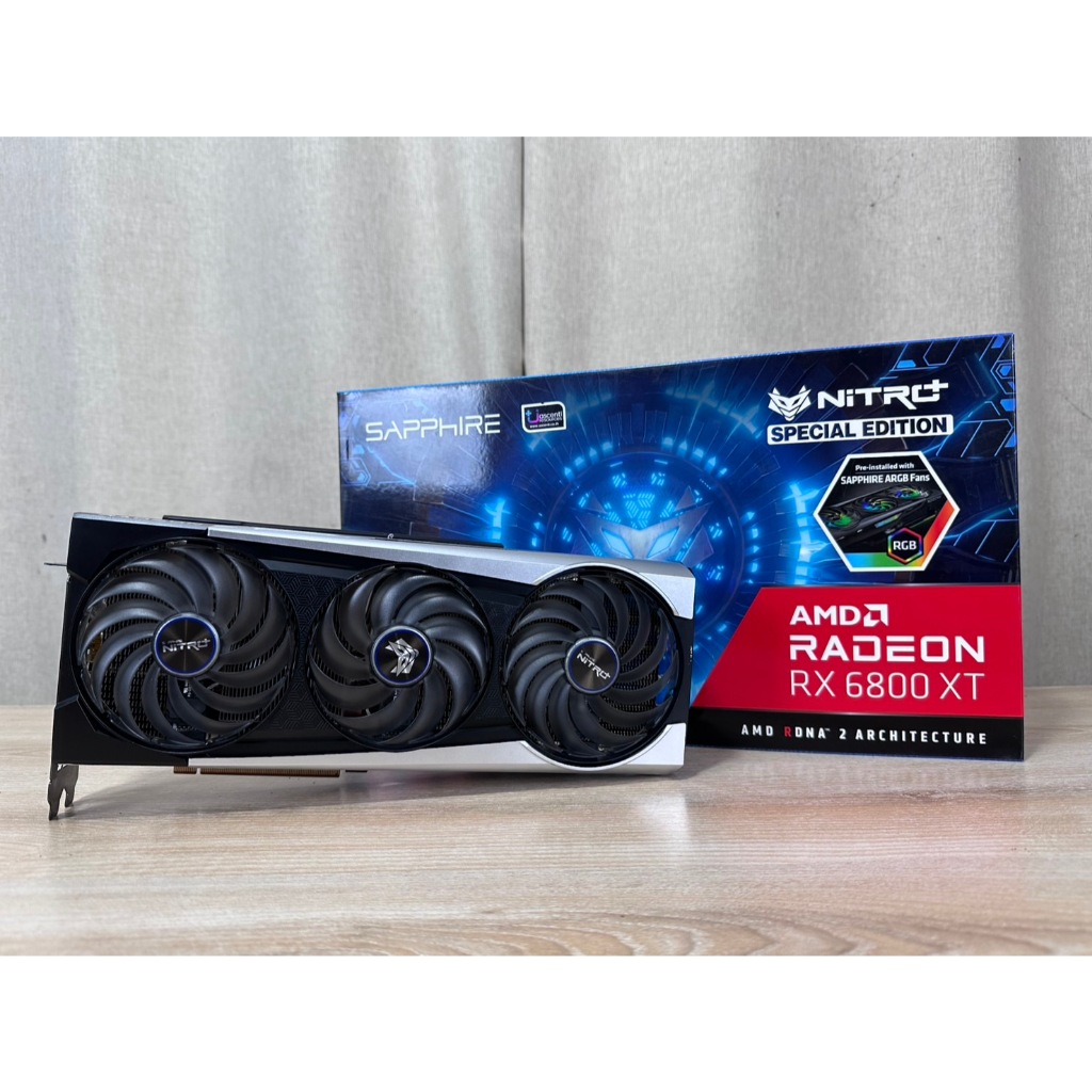 การ์ดจอ(graphic card) SAPPHIRE NITRO+ RADEON RX 6800XT 16GB GDDR6 SPECIAL EDITION  (ต่อไฟเพิ่ม 8 pin