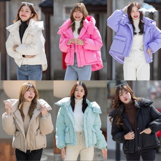 [ Butter Short Coat - H33 ] 6 สี l เสื้อโค้ทสั้น โค้ท เสื้อค…