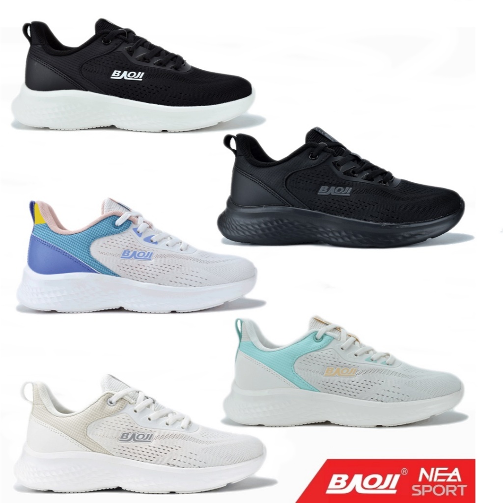[ลด30% เก็บโค้ด 4100FASHDD] Baoji 1056 Popular Dream [W] รองเท้าผ้าใบ บาโอจิ แท้ ผู้หญิง