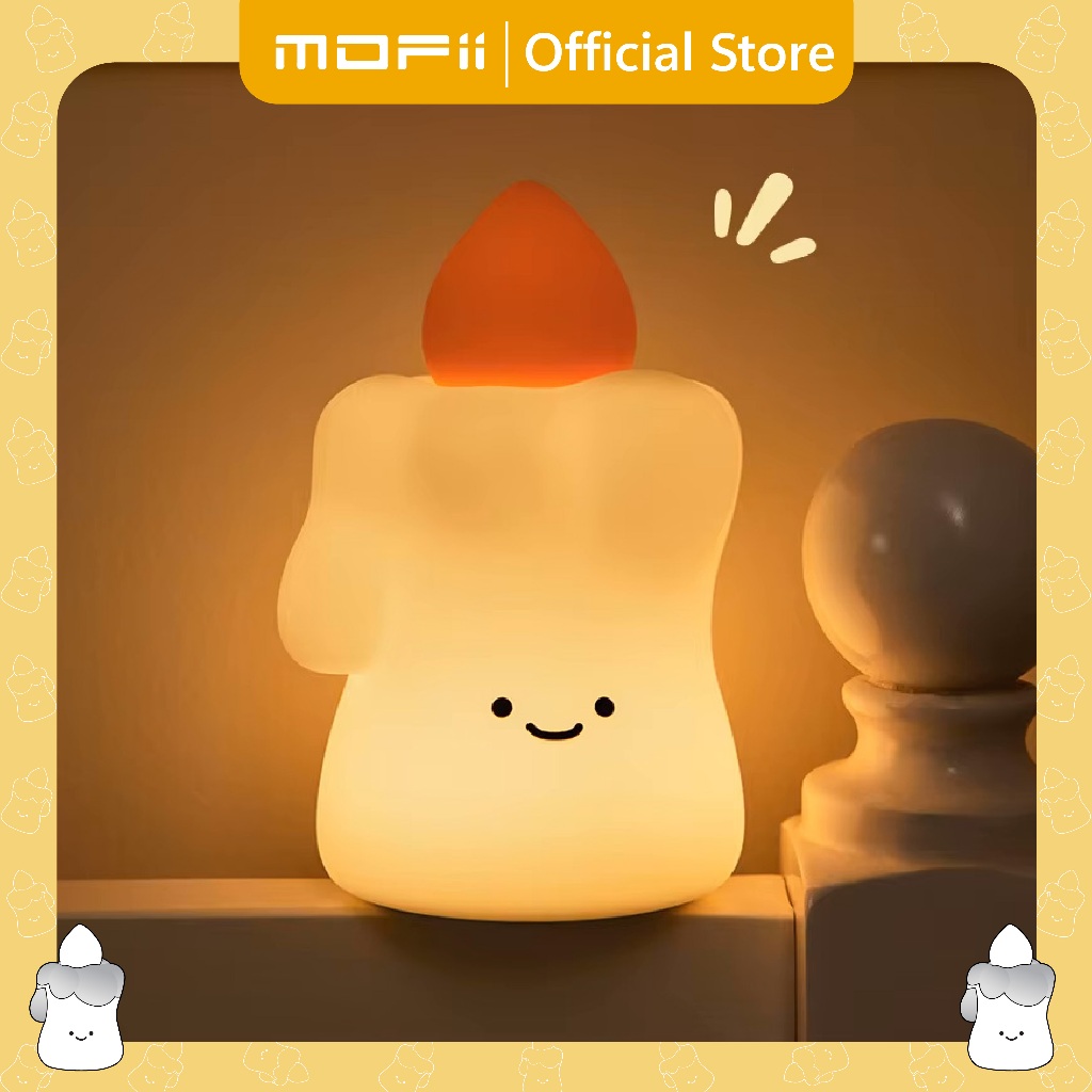 [ของแท้ รับประกันศูนย์ไทย]MOFii โคมไฟน่ารัก CANDLE ไม่แน่ใจเป็นโคมไฟหรือเป็นเทียน?? ปรับระดับแสงได้