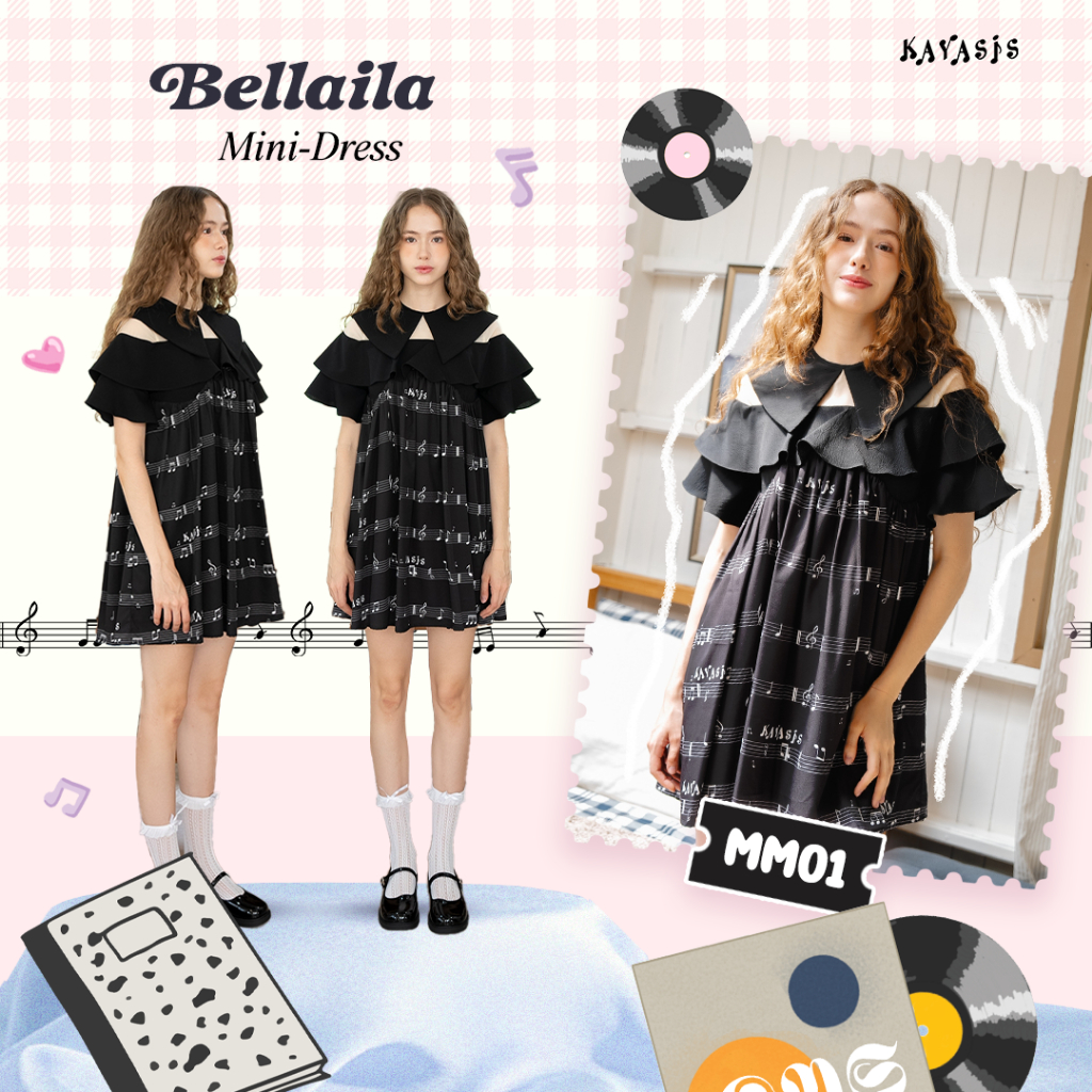 KAYASIS~❤️I MM01 Bellaila mini Dress
