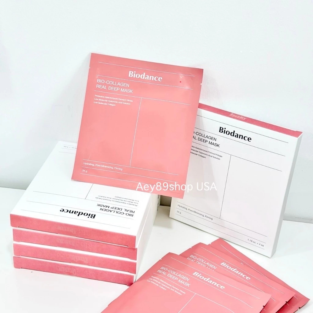 Biodance Bio-Collagen Real Deep Mask 34g ไฮโดรเจลมาส์กสูตรคอลลาเจน