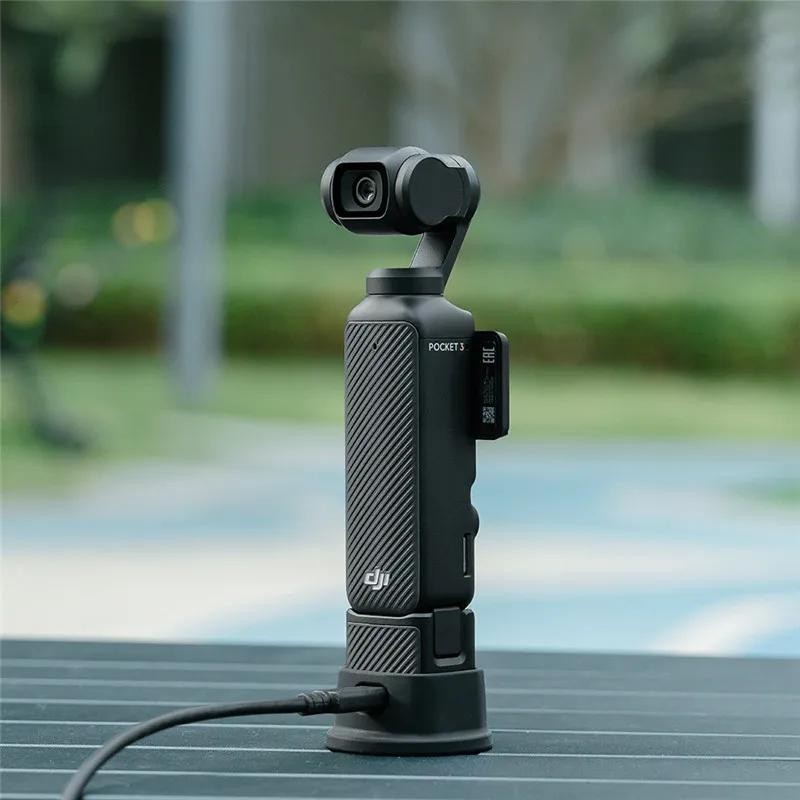 ขาตั้งเดสก์ท็อปสําหรับ DJI Osmo Pocket 3 ซิลิโคน anti slip Supporting ฐานมือถือ Gimbal Bracket อุปกรณ์เสริมกล้อง