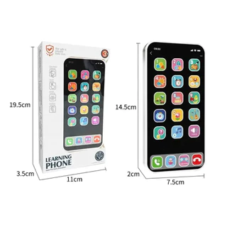 mobile phone สำหรับเด็ก โทรศัพท์ของเล่น ของเล่นเสริมพัฒนาการ ขนาดเท่าของจริง ของเล่นจำลอง