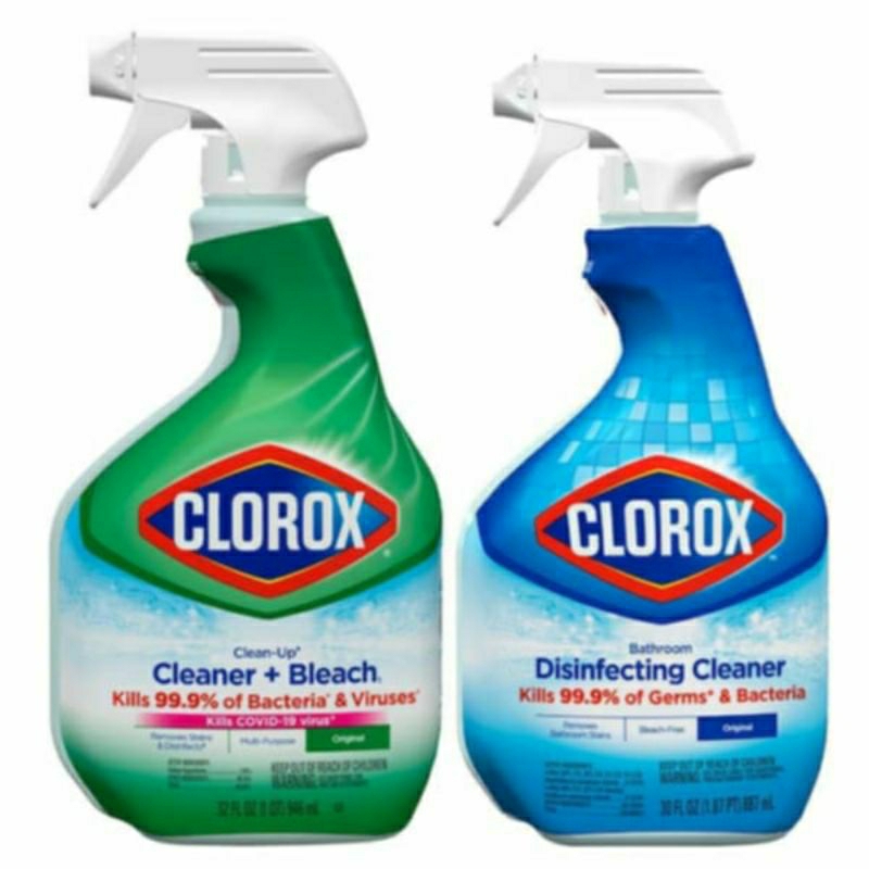 Clorox Clean-Up All Purpose Cleaner with Bleach สเปรย์ขจัดคราบและทำความสะอาดอเนกประสงค์ ขนาด 946 ml