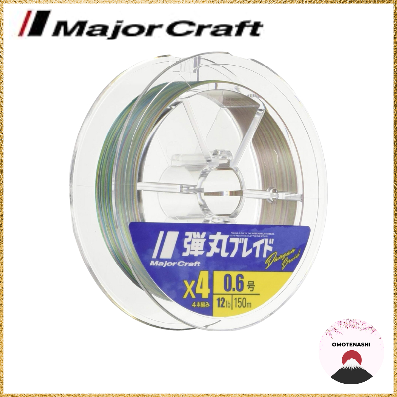 Major Craft PE Line Bullet Braid 4-Piece Various