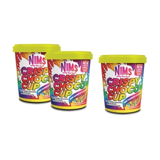 (โปรสุดคุ้ม 2 เเถม 1) Nims Crispy Choco Tube ขนาด 60 กรัม โกโก้ครั้นซ์ ขนมข้าวพองเคลือบช็อกโกแลตแท้ เข้มข้น หลายรสชาติ