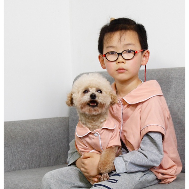 PP-1218 ชุดนอนสัตว์เลี้ยง สุนัข หมา แมว น่ารัก ใส่สบาย ระบายอากาศดี ราคาถูก พร้อมส่ง  ❤️ ราคา ถูกที่สุด ดีลบีเคเค แกลเลอรีภาพที่ 5