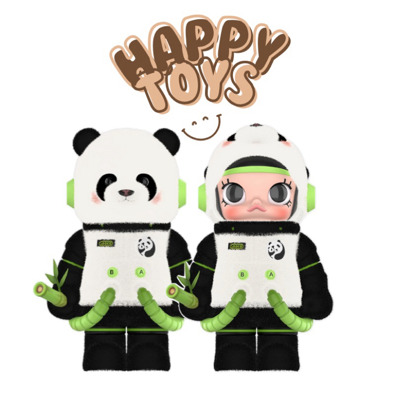 [พร้องส่ง 🇹🇭] Popmart แท้ 💯MOLLY SPACE MOLLY 400% PANDA