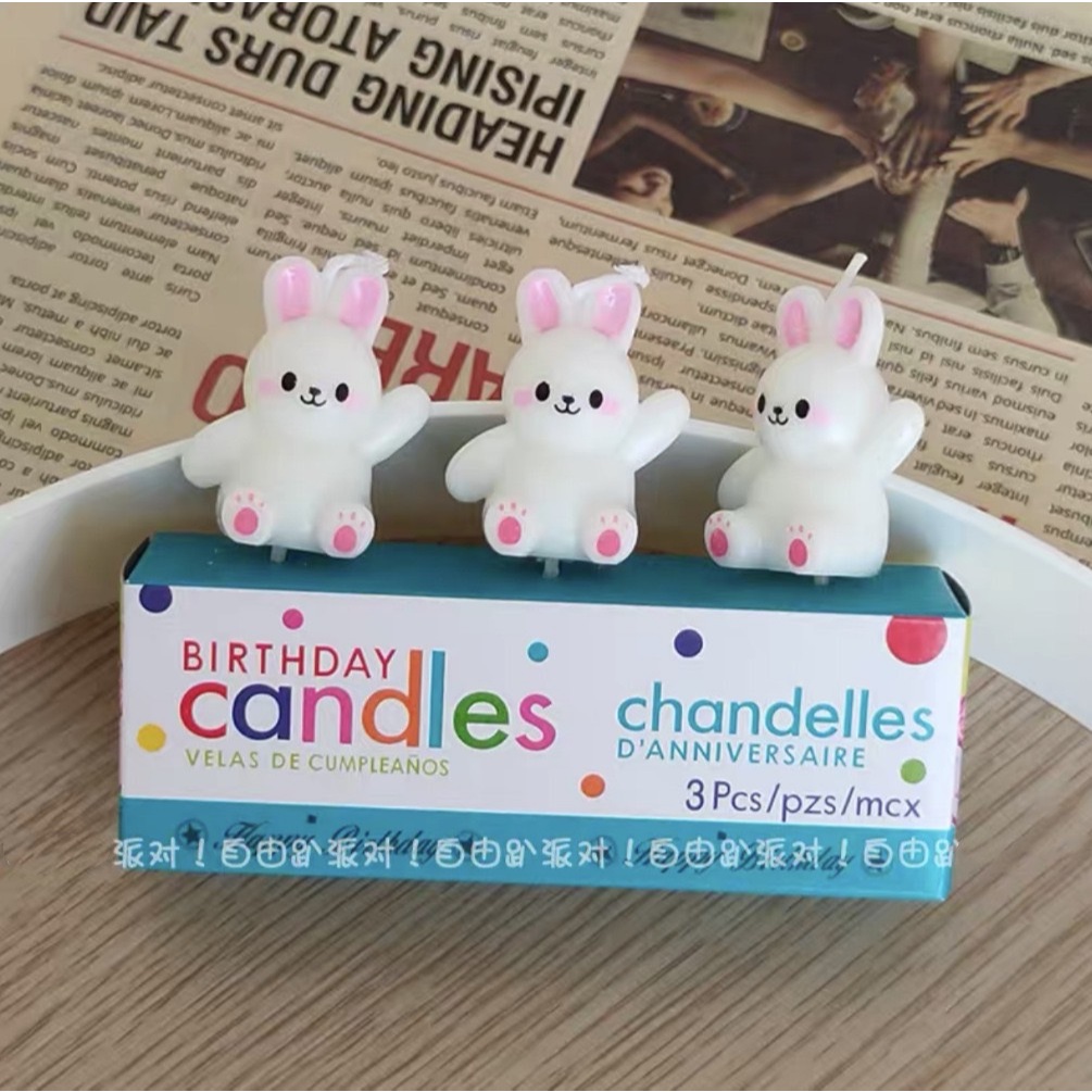 เทียนวันเกิด เทียนเกาหลี พร้อมส่ง
