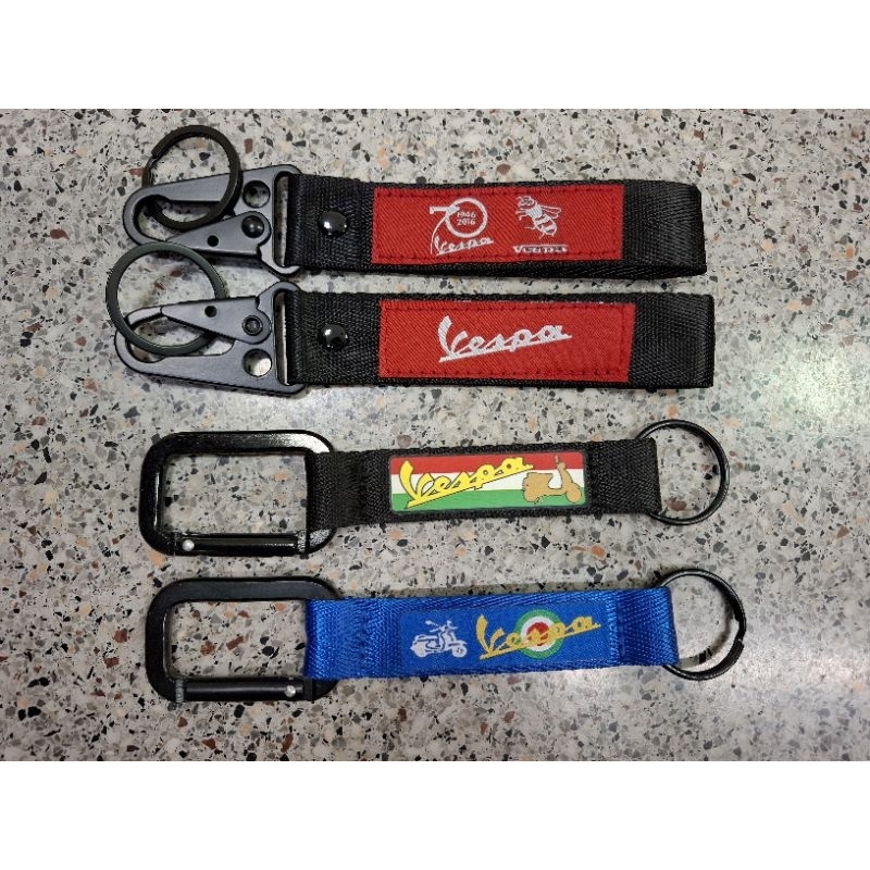 พวงกุญแจผ้าซิ่ง ลาย VESPA
