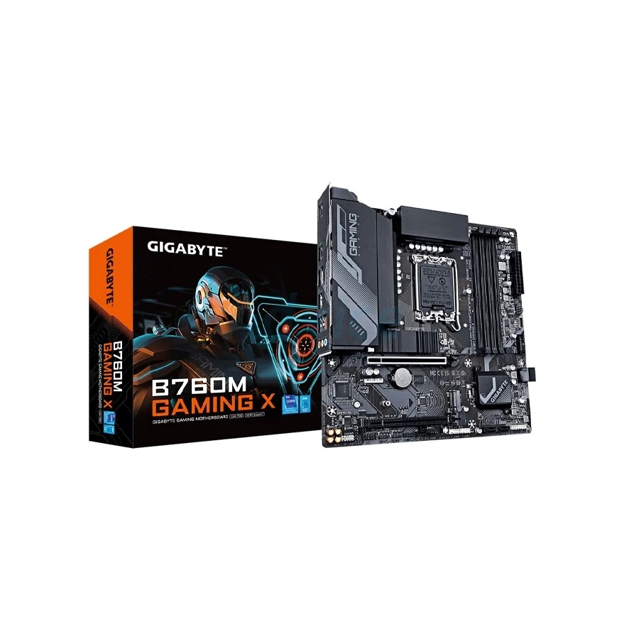 MAINBOARD (1700) GIGABYTE B760M GAMING X DDR5 (REV. 1.0)
