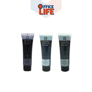 Sakura (ซากุระ) สีอะคริลิค แบบหลอด รุ่น XAC20 Acrylic Color ขนาด 20 ML. ( 1 หลอด )