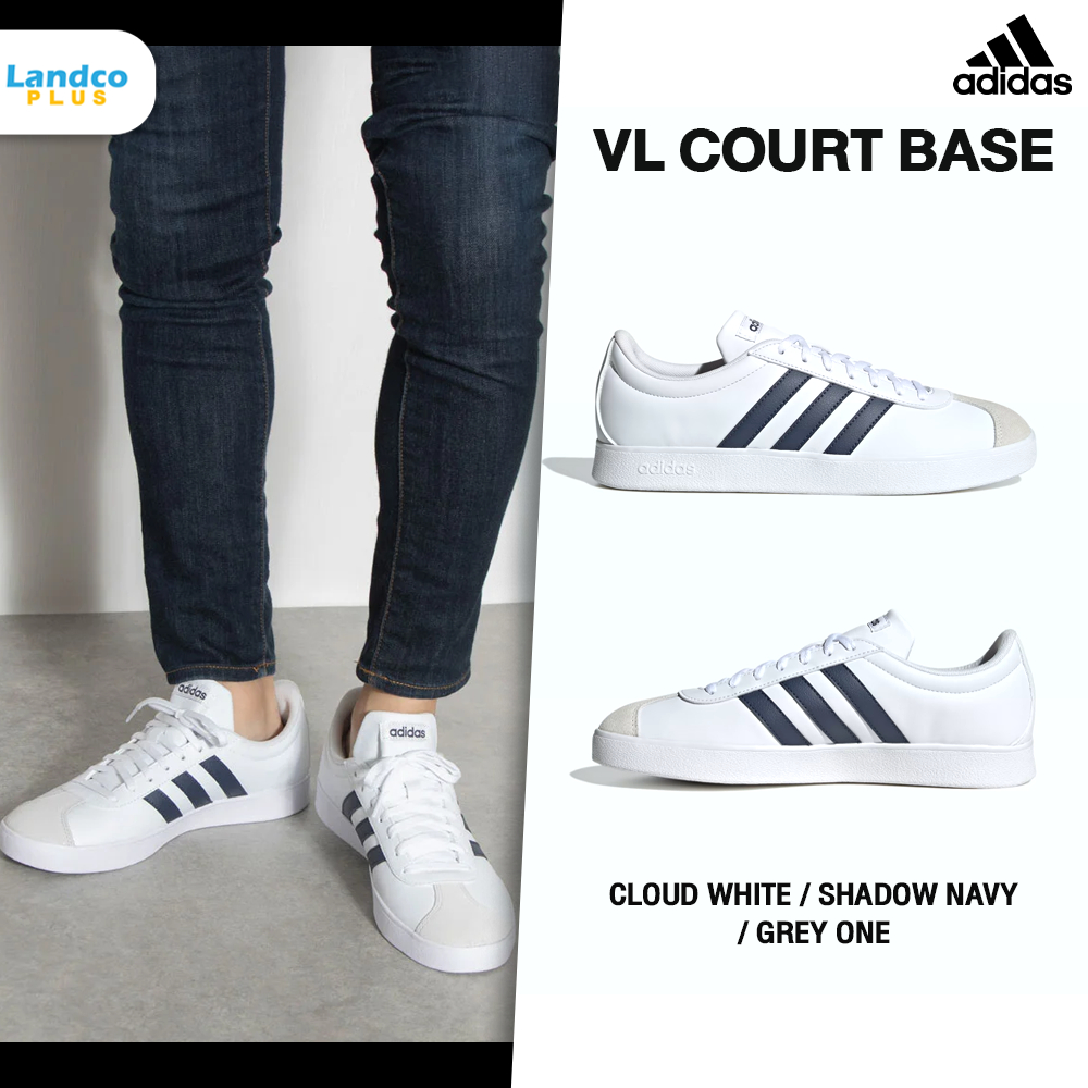 Adidas อาดิดาส รองเท้าผ้าใบ รองเท้าลำลอง สำหรับผู้ชาย M VL Court Base ID3709 (1900)