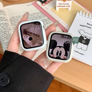 Case เคสด้าน smart watch สำหรับ Watch10 11 ขนาด 42 / 46mm เคสซิลิโคน เคสแบบนิ่ม รอบตัวเรือน เคสสำหรับแอปเปิ้ลวอ S10