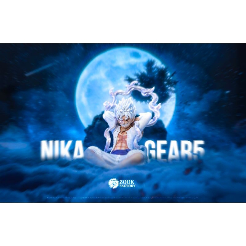ZooK Factory - ONE PIECE - Nika Luffy " Gear 5 " ( Genuine authentic GK )