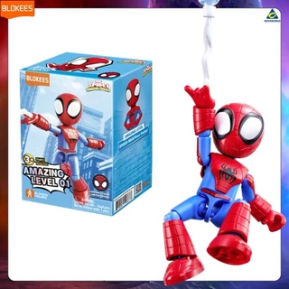 Blokees Spidey and his amazing friends FPlay AL 01 ของเล่นตัวต่อโมเดล ปีเตอร์ พาร์คเกอร์ รหัส BKS748