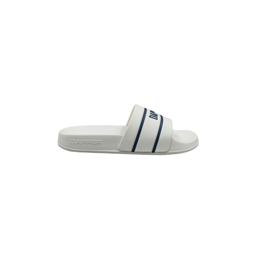 DAPPER รองเท้าแตะ DAPPER Logo Stamp Pool Slide Sandals สีขาว (HSP/WH/1681SL1)