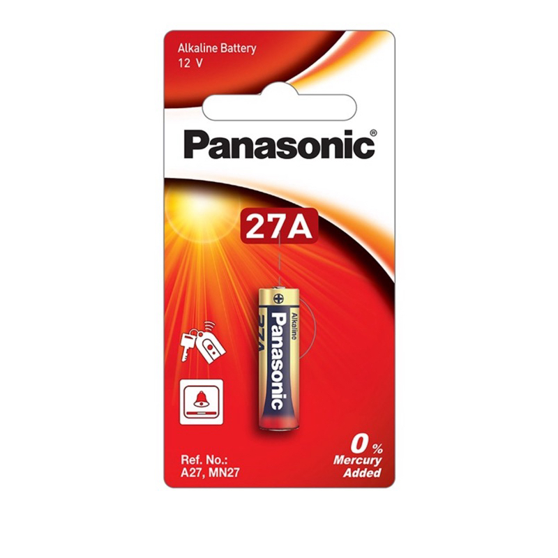 ถ่านอัลคาไลน์ PANASONIC รุ่น LRV27A 12V ราคาต่อก้อน
