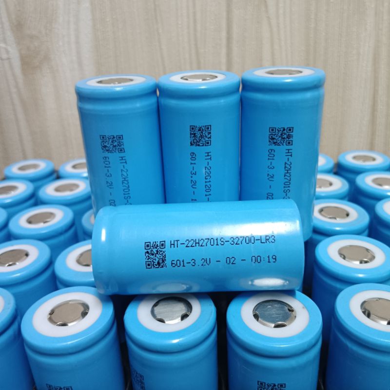 แบตเตอรี่ลิเธียมฟอสเฟต 32700  LifePO4 6,000 มิลลิแอมป์ 3.2 โวลท์ ค่า ir 7-8 mA พร้อมจัดส่งราคาต่อก้อนสินค้าใหม่