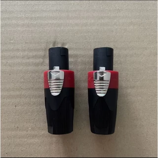 (ราคา2-10ตัว) PT SHOP สเป็คคคอนตัวผู้ สีน้ำเงิน-สีแดง สปิกคอนสำหรับเข้าสายลำโพง วัสดุเกรดดี ทนต่อความร้อน สวยแข็งแรงได้