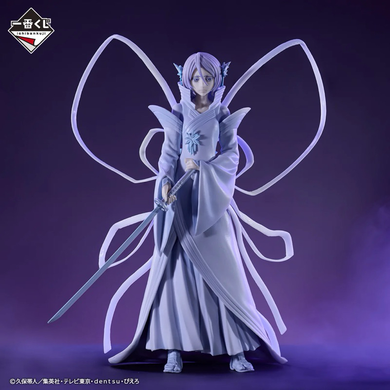 (แท้🇯🇵) Rukia Kuchiki Hakusumi Hiroshi - BLEACH Ichiban Kuji Thousand Year Blood war Figure ฟิกเกอร์
