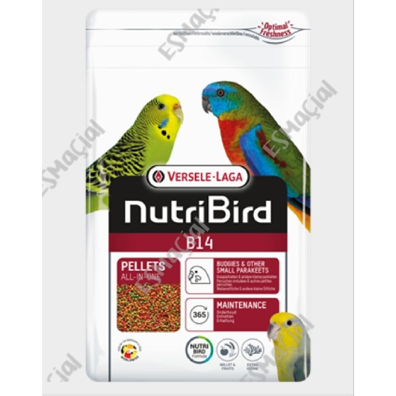 อาหารนกหงส์หยก-นกแก้วขนาดเล็ก — VERSELE-LAGA B14 10 kg.