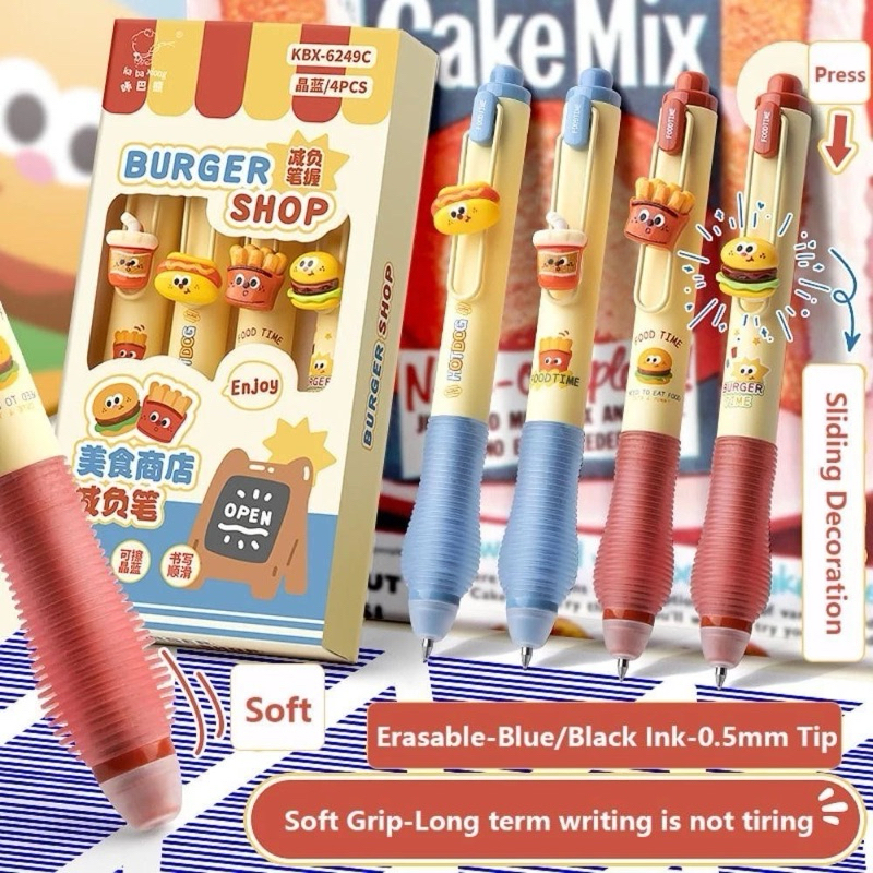 พร้อมส่ง ปากกาหมึกลบได้ สวยน่ารักสุดๆ ปากกาลูกลื่น Fancy Erasable pen
